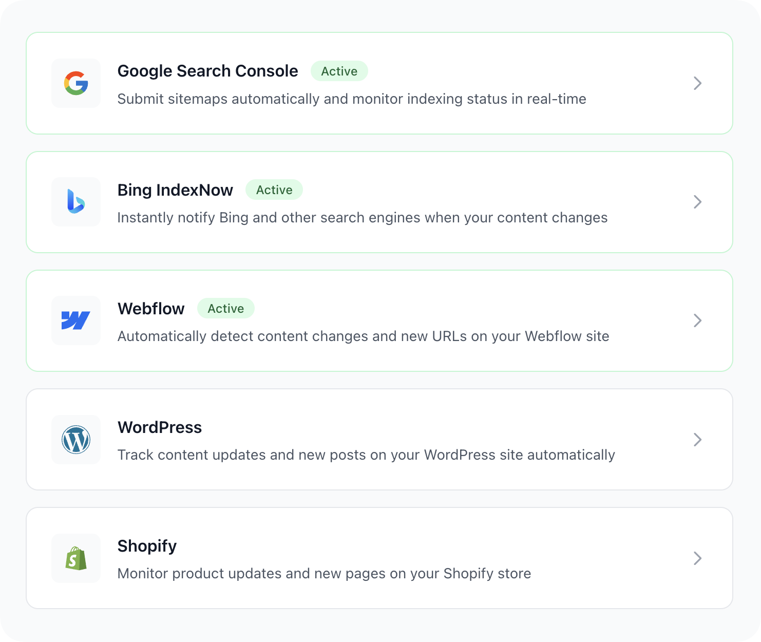 IndexPilot Integrations