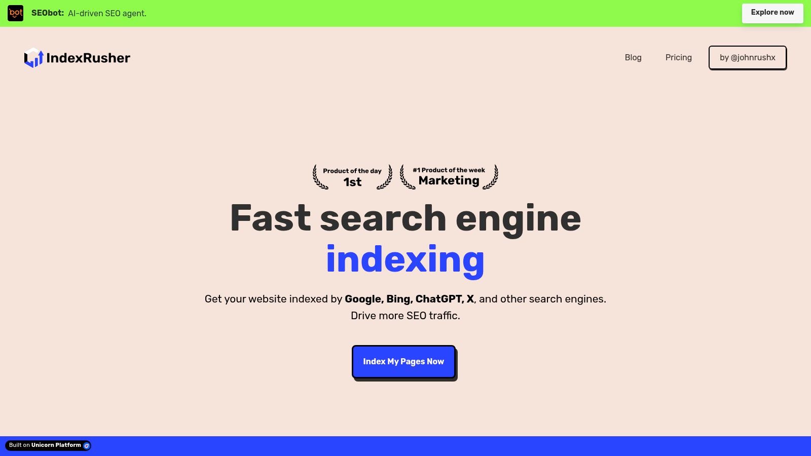 IndexRusher