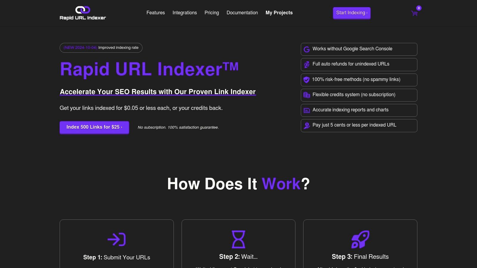 Rapid URL Indexer