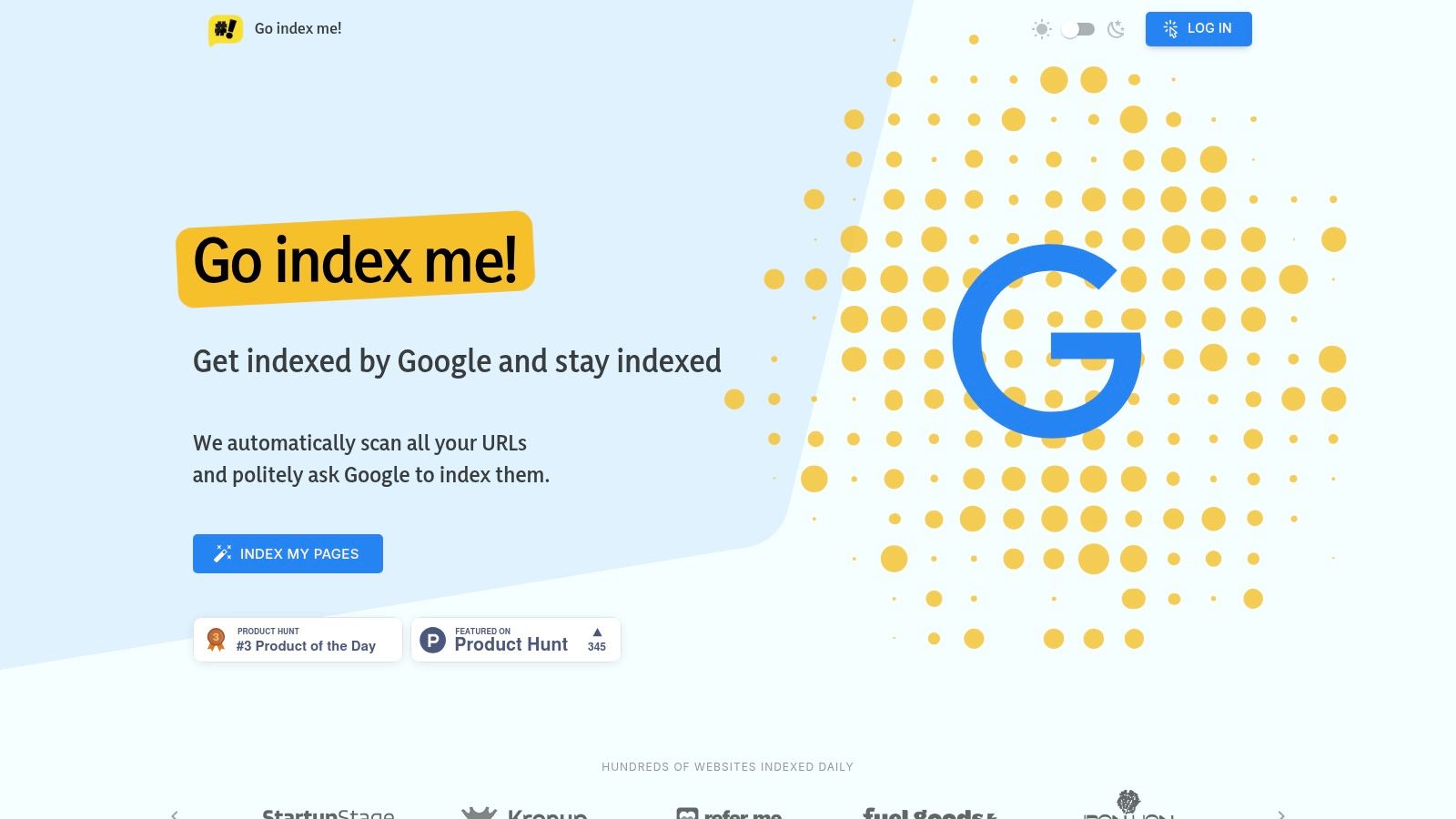 Go Index Me