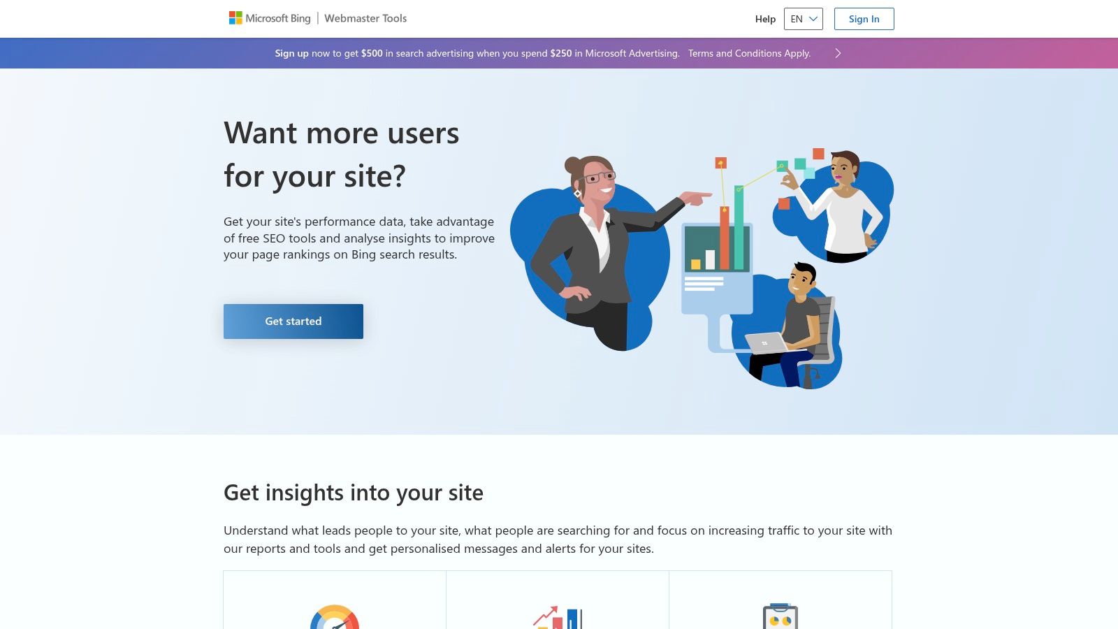 Bing Webmaster Tools