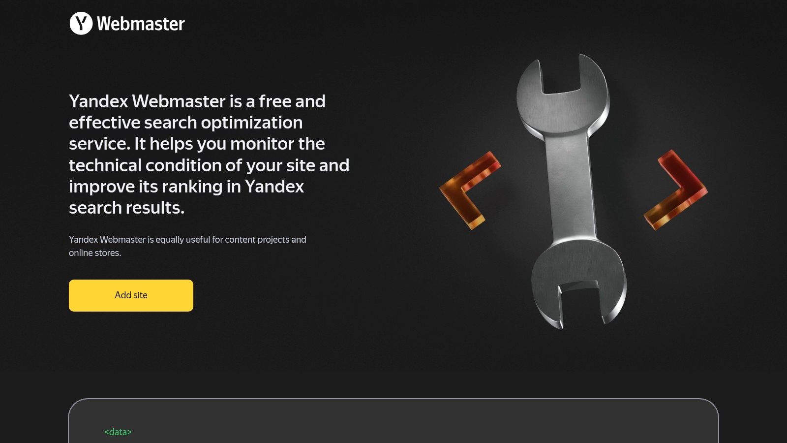 Yandex Webmaster