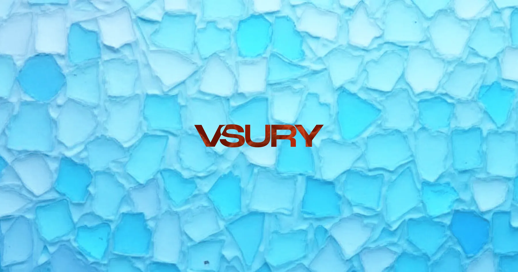 Abstract geometric pattern with intersecting angular shapes in teal and dark blue tones, representing the complex interconnected nature of modern digital design systems.