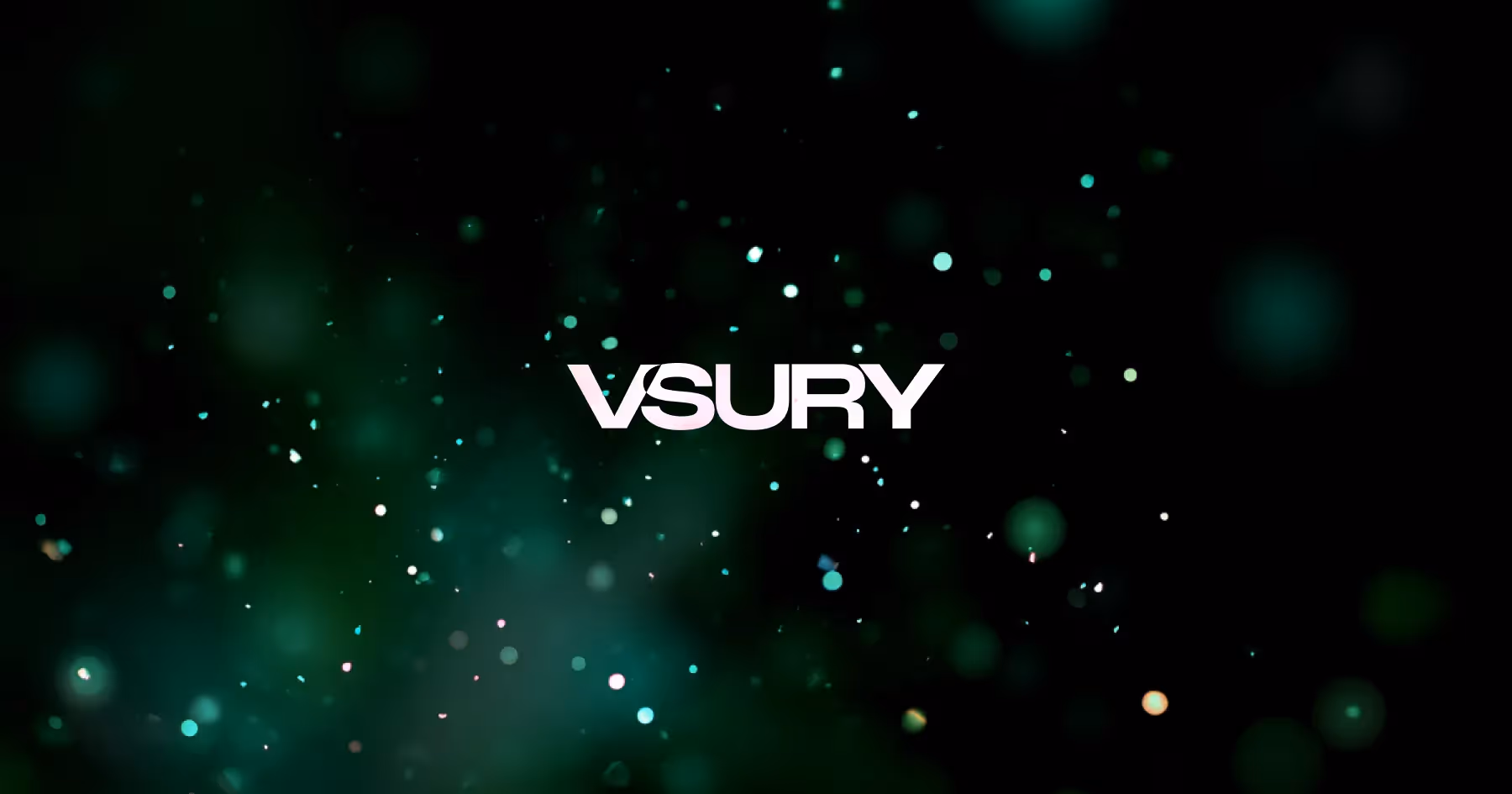 Dark background with scattered glowing teal and white dots creating a connected network pattern, featuring "ANSWERS" text overlay and the question "Best AI tools for website development."