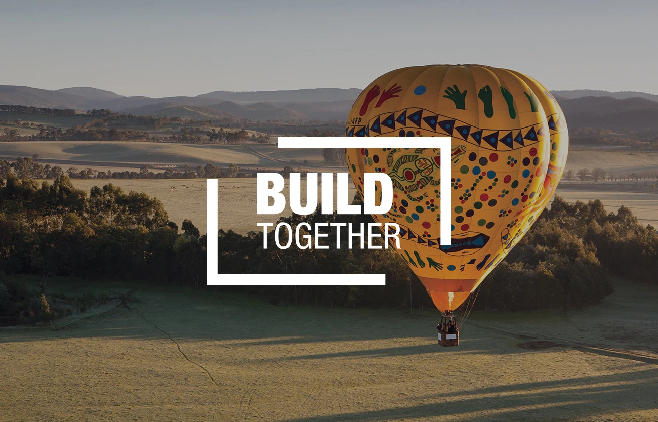Cover image with Build Together Logo