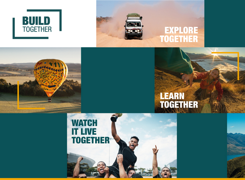 Bunnings Hero Graphic for their Trade's Build Together initiative.