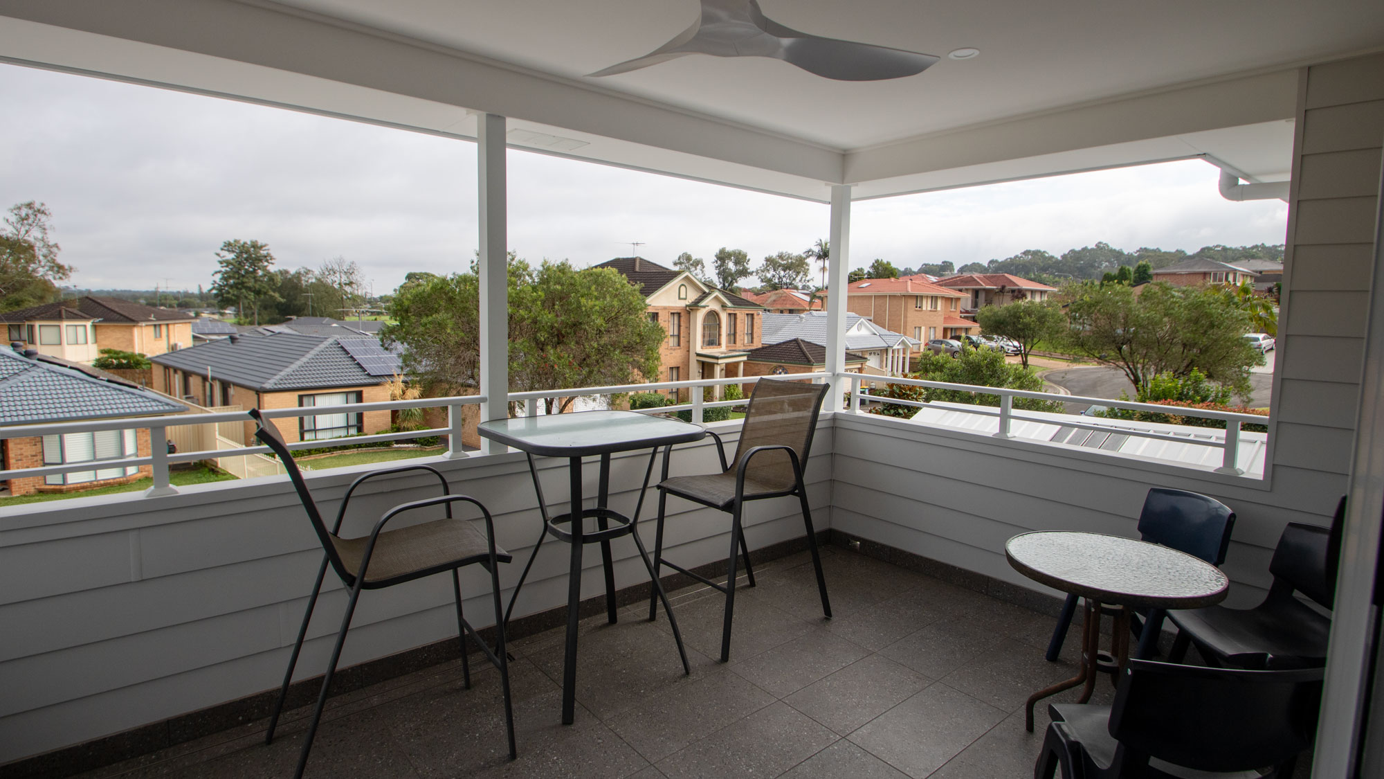 parents' private balcony