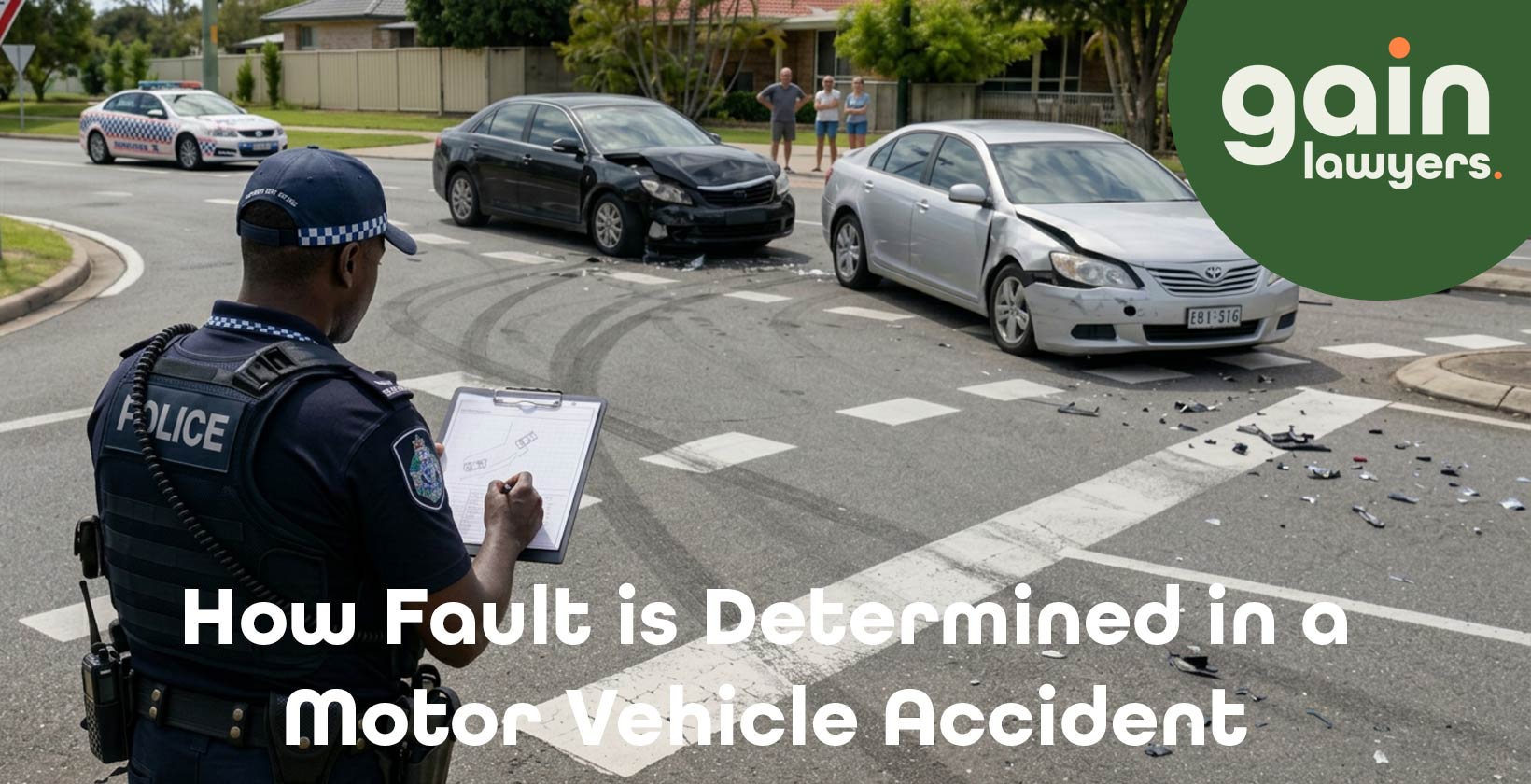 How Fault is Determined in a Motor Vehicle Accident