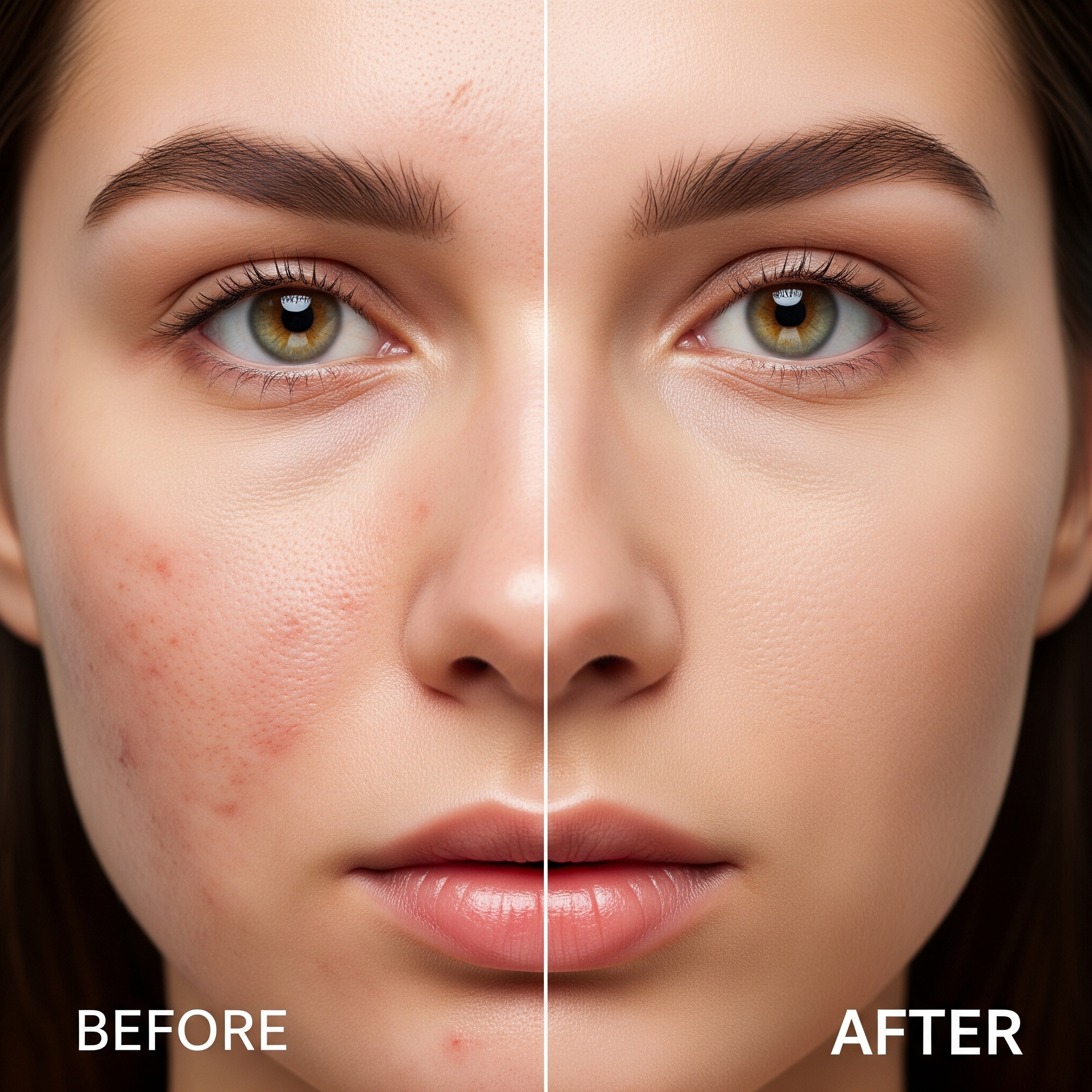 Acne treatment result