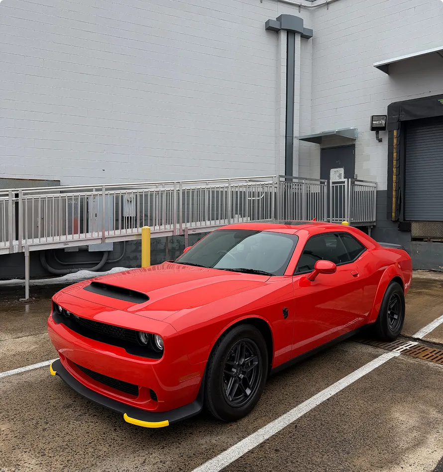 The 2023 Dodge Challenger SRT Demon 170 is a limited-production muscle car built to dominate the drag strip. With its supercharged 6.2L HEMI V8 producing up to 1,025 horsepower on E85 fuel, it delivers extreme acceleration and stands as one of the most powerful factory-built Challengers ever made.
