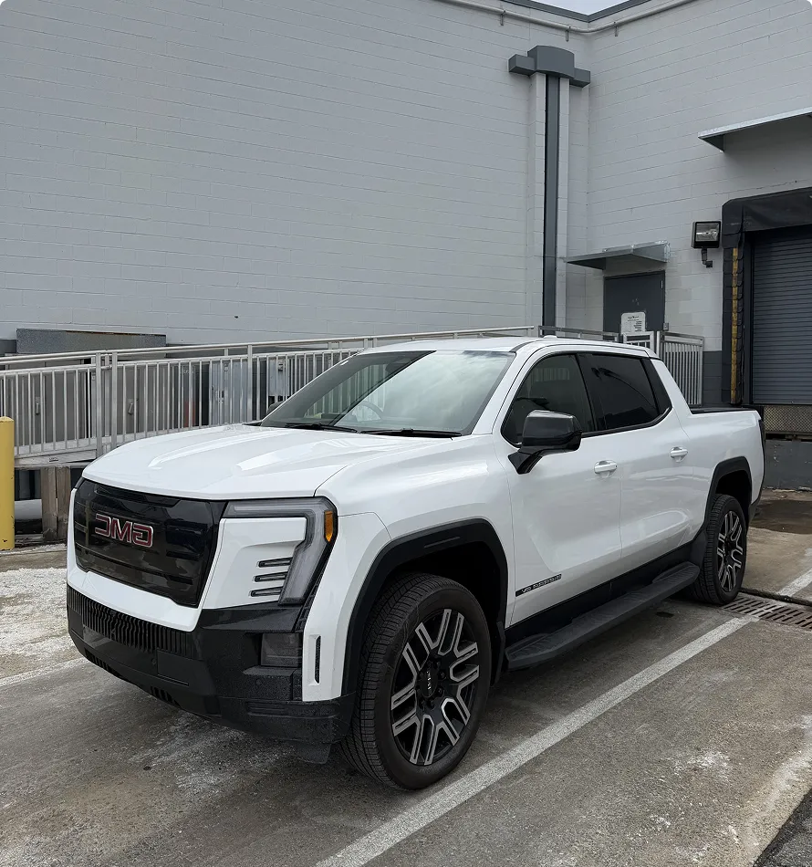 The 2026 GMC Sierra EV Max Range is a fully electric pickup built for long-distance capability, strong performance, and premium utility. With available Max Range battery power, e4WD, up to 760 horsepower, and advanced features like 4-wheel steer and available Super Cruise, it combines serious truck functionality with modern EV technology.
