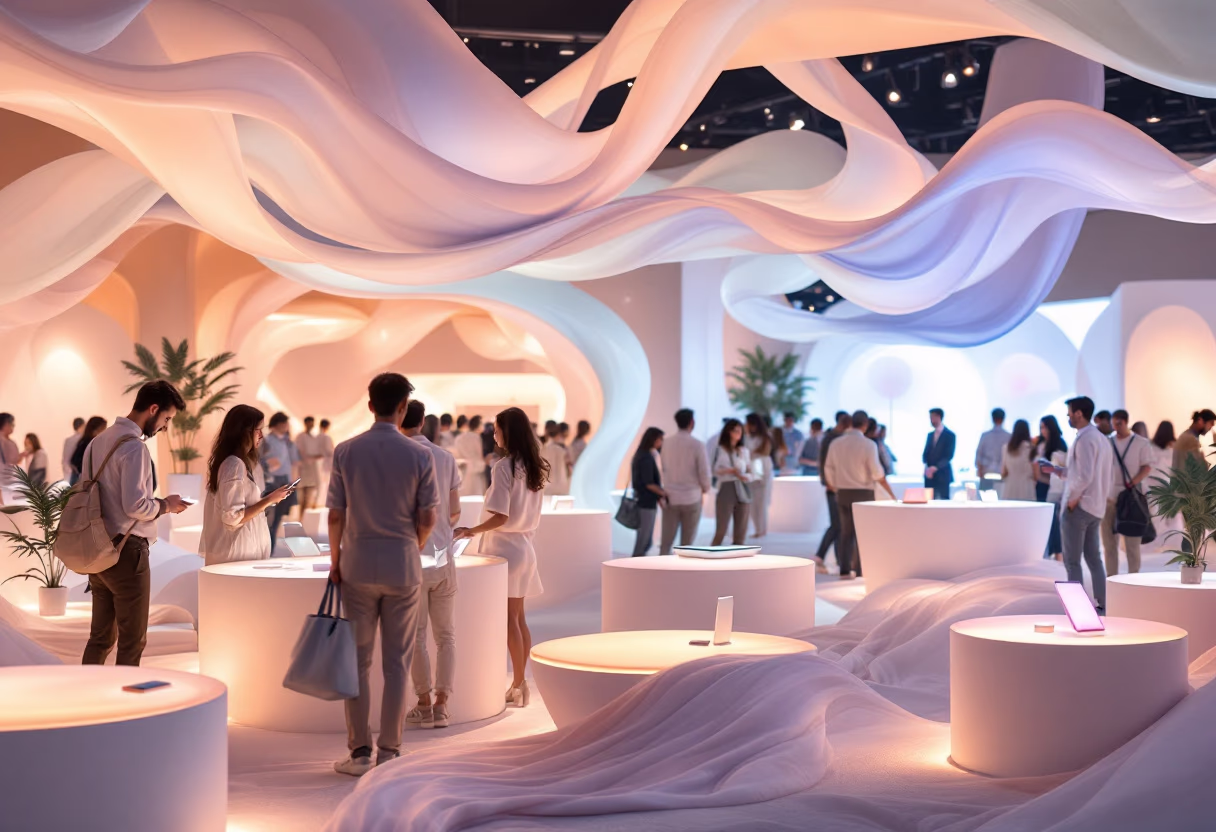 image of tech conference scene