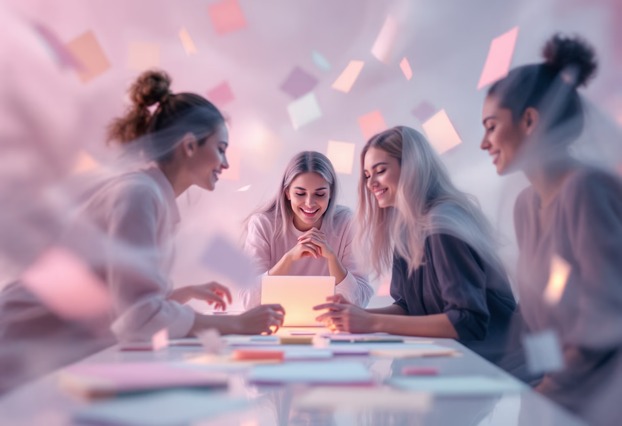 image of brainstorming session for productivity tools business