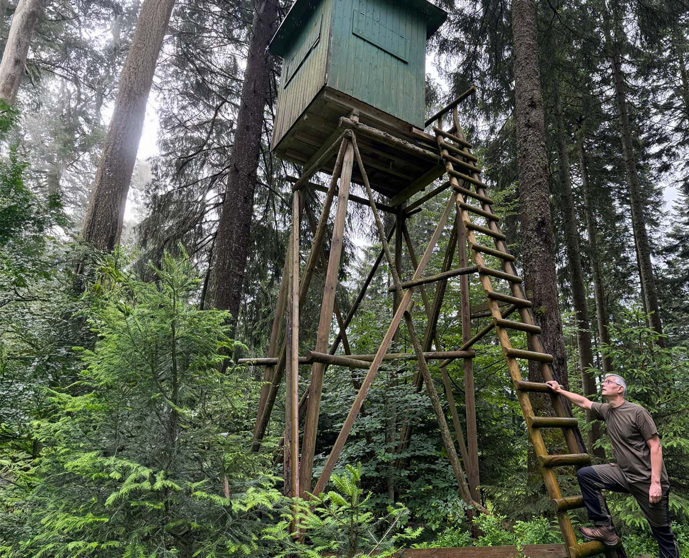 Markus Benkeser gibt ein Intzerview
