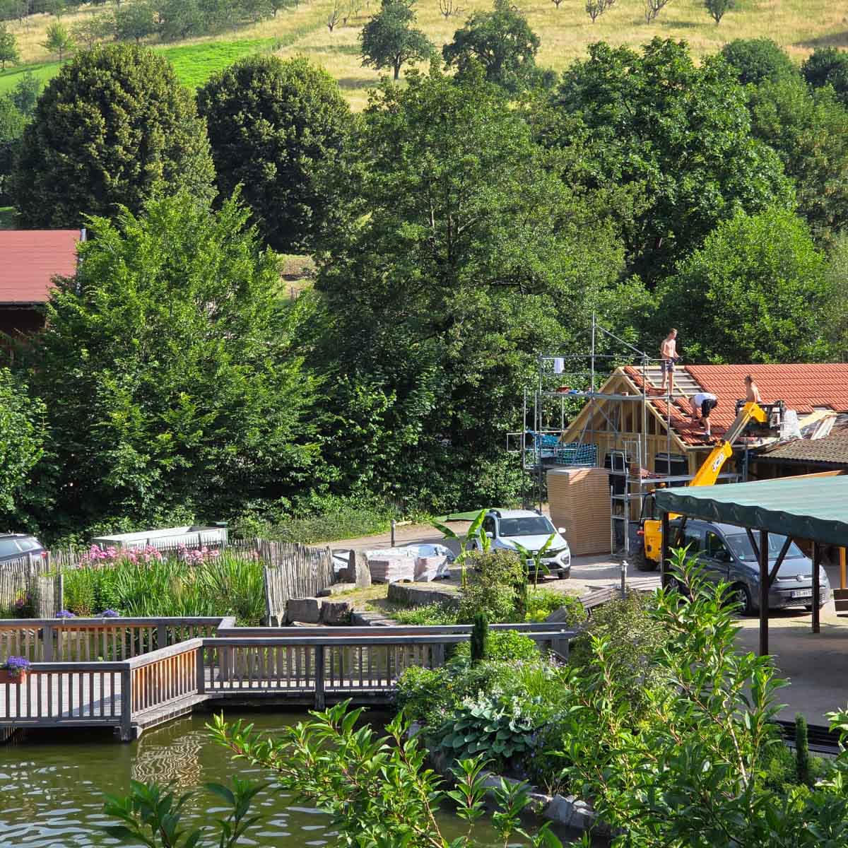 Sanierung eines Gebäudes