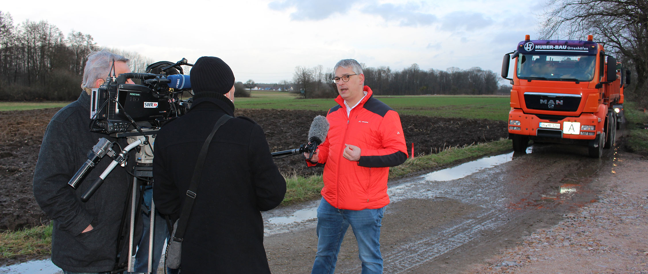 Markus Benkeser gibt ein Intzerview