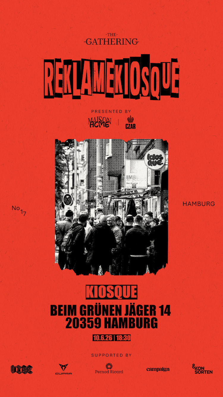 Reklamekiosque Flyer