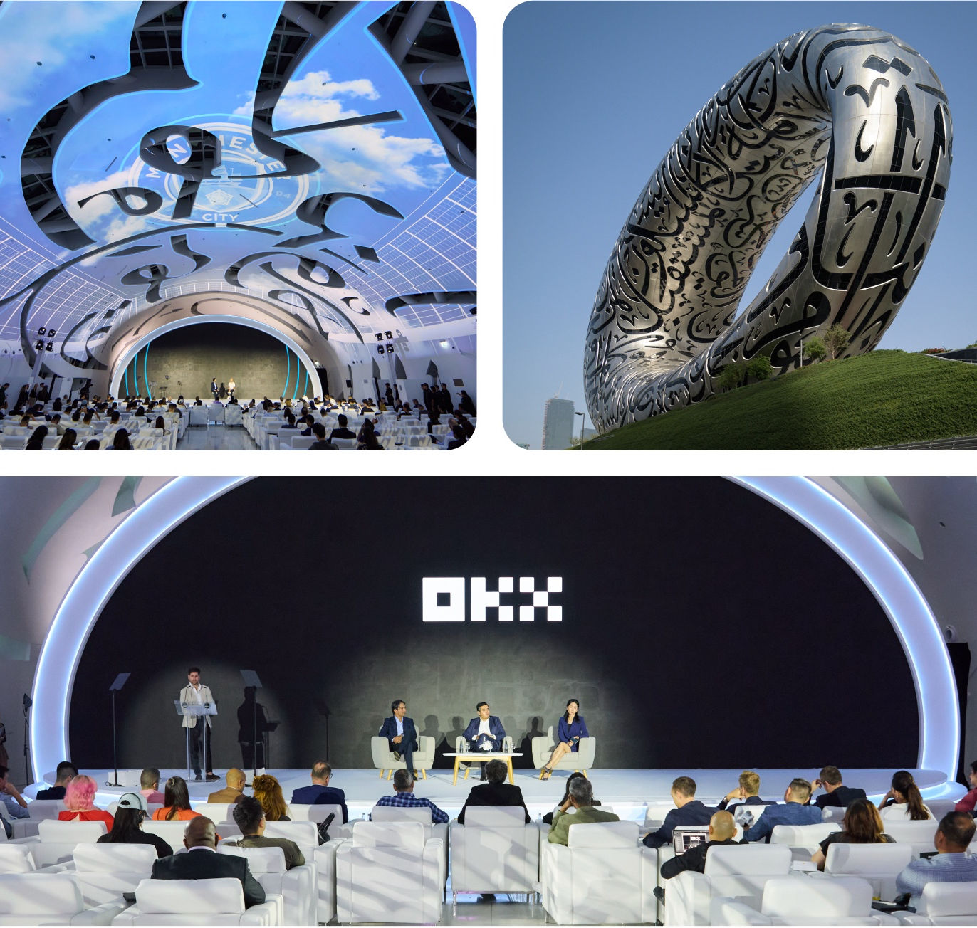 Museum of the Future and OKX launch event