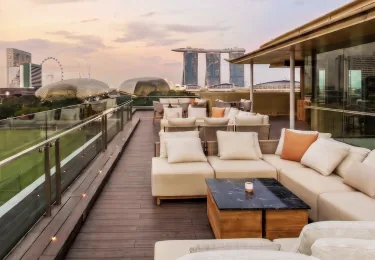 Terrace lounge at the National Gallery