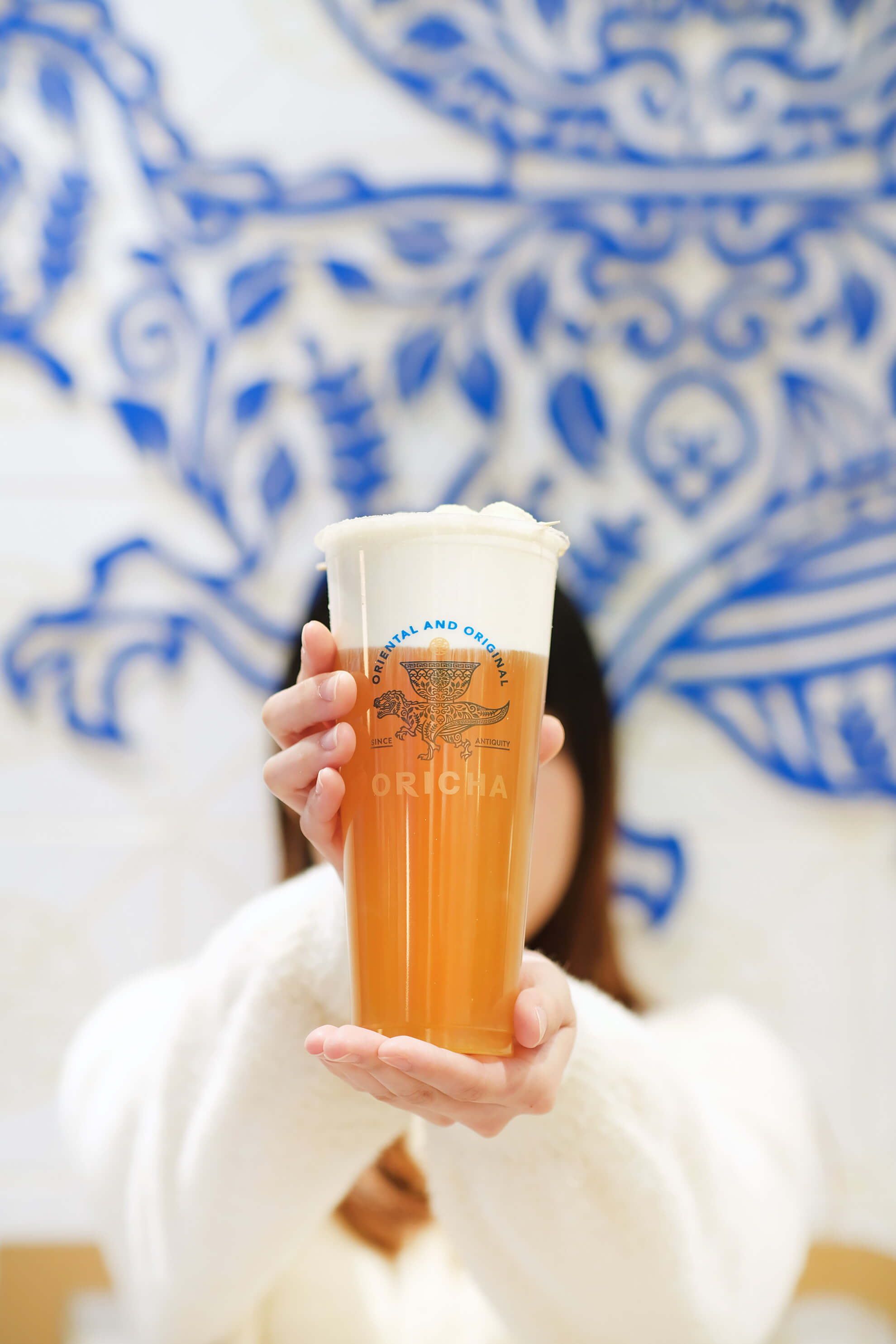 Oricha-Cheese-topped tea - Beverage - Drink Photography