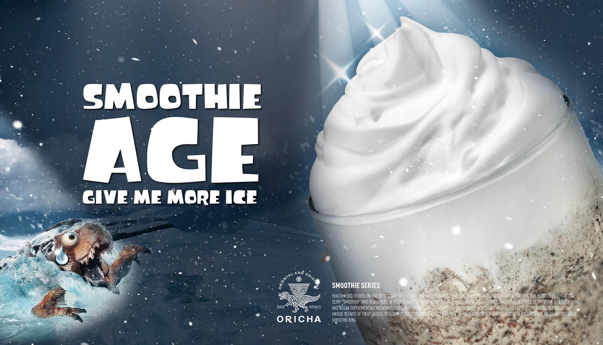 Oricha, Snow_Sand Series, Horizontal poster