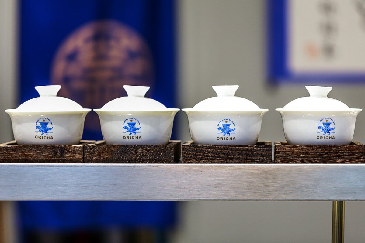 Oricha Ceramic Teacup Set – Branded Display