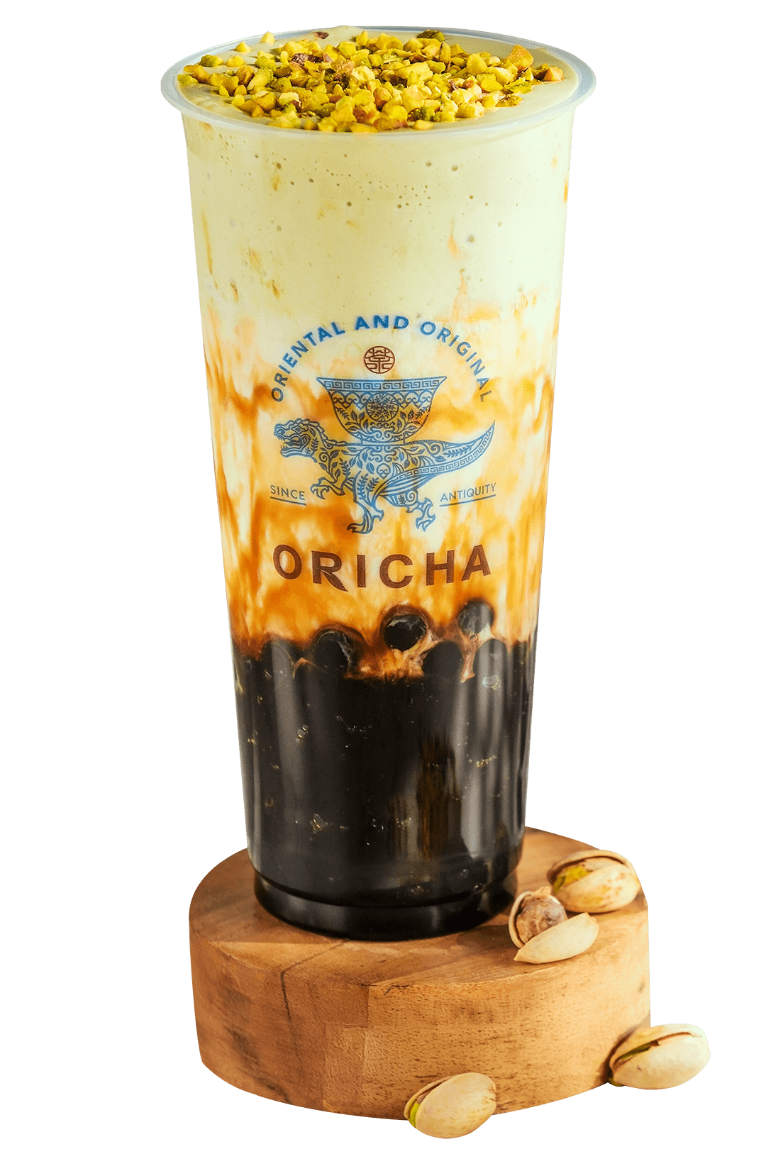 Pistachio Latte with Brown Sugar Pearls – Top 5 Drink