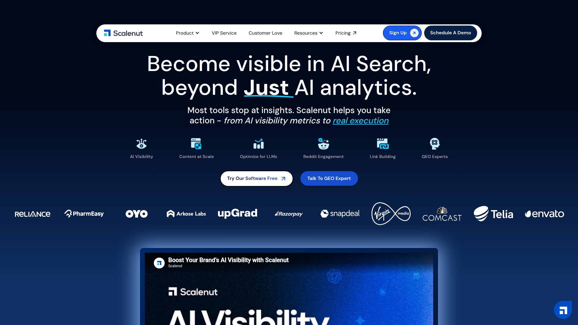 Scalenut homepage