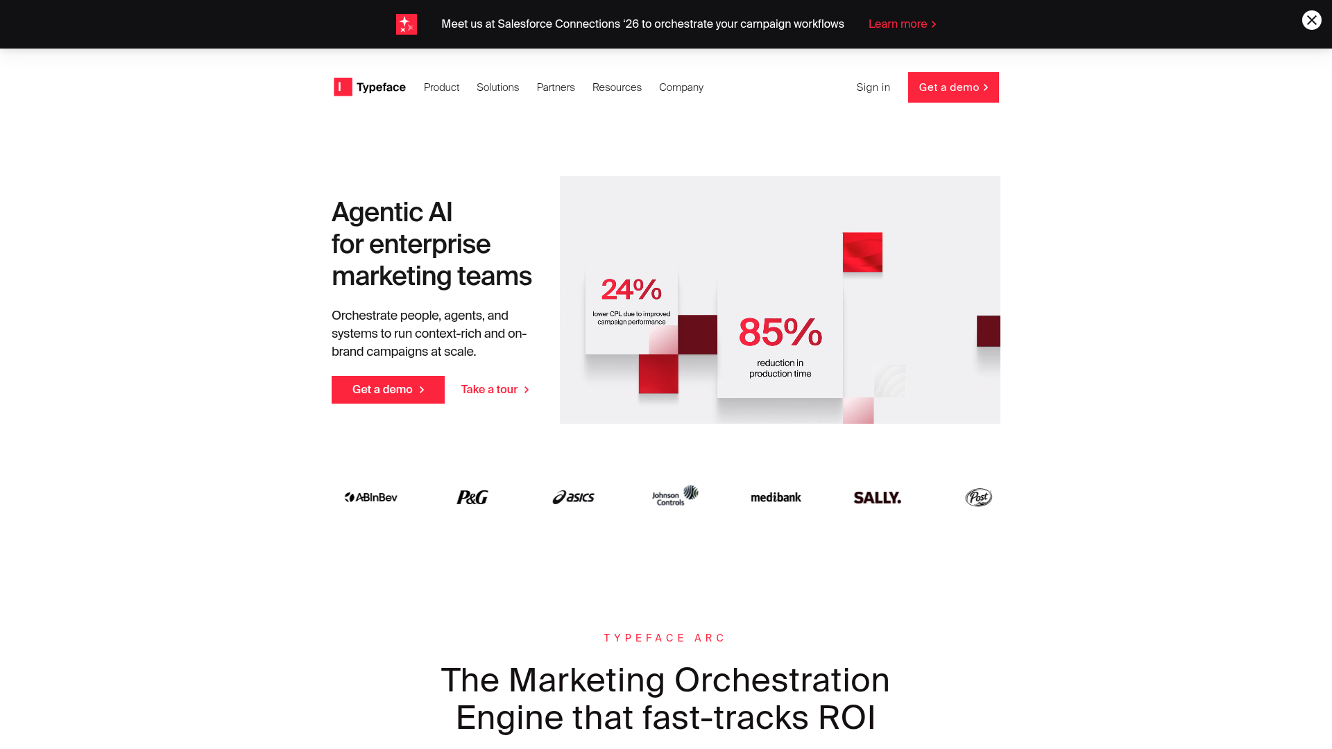 Typeface homepage