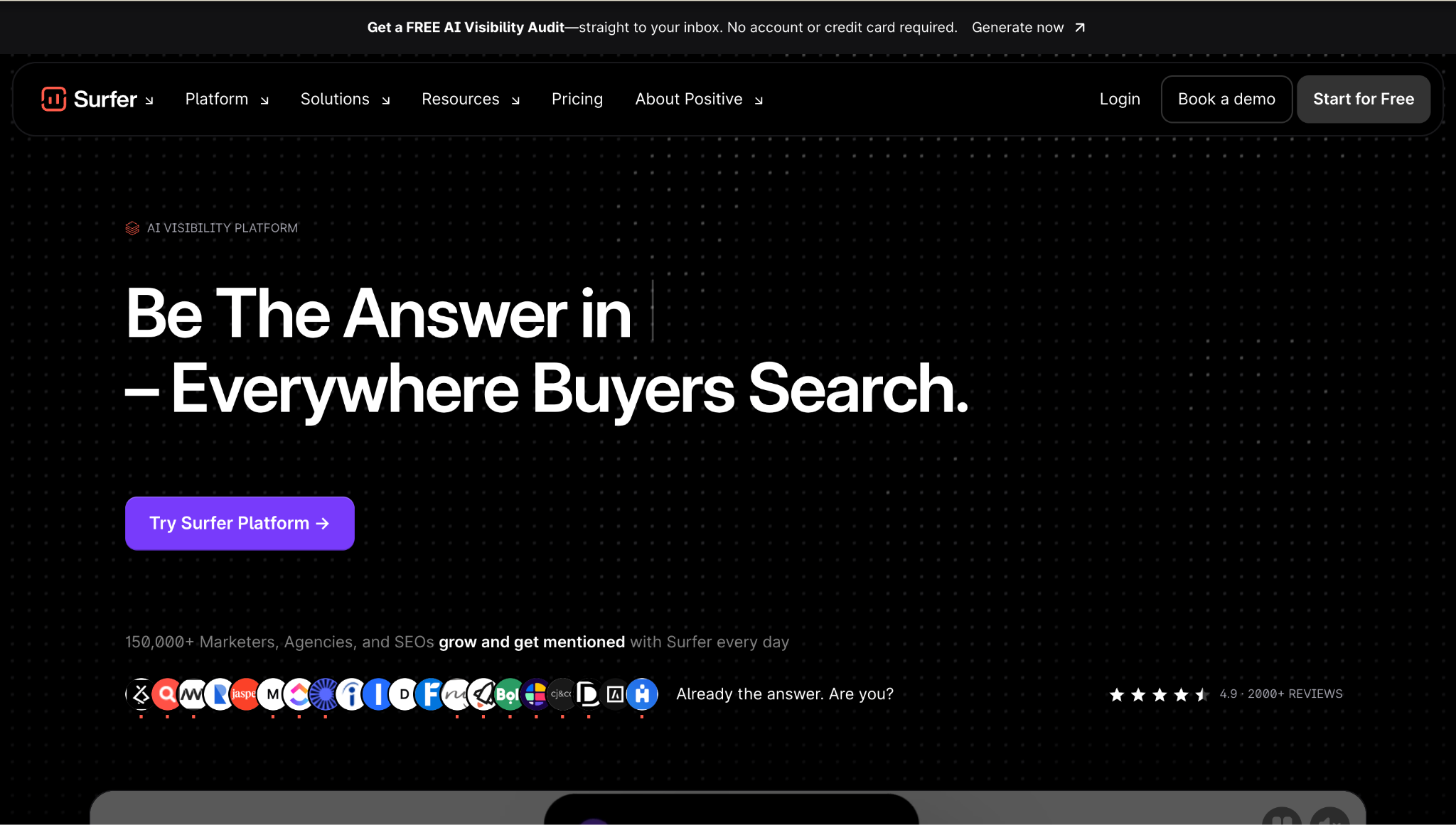 Surfer Homepage