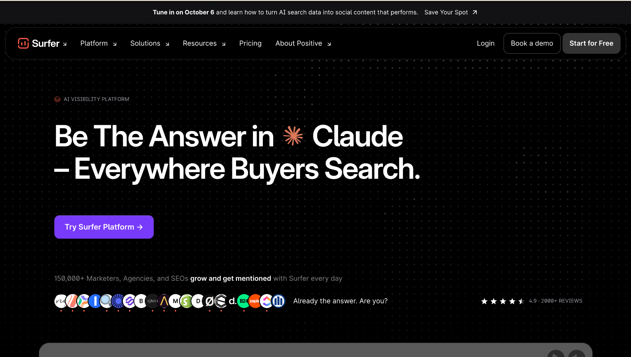 Surfer: Content Optimization And SEO Analytics