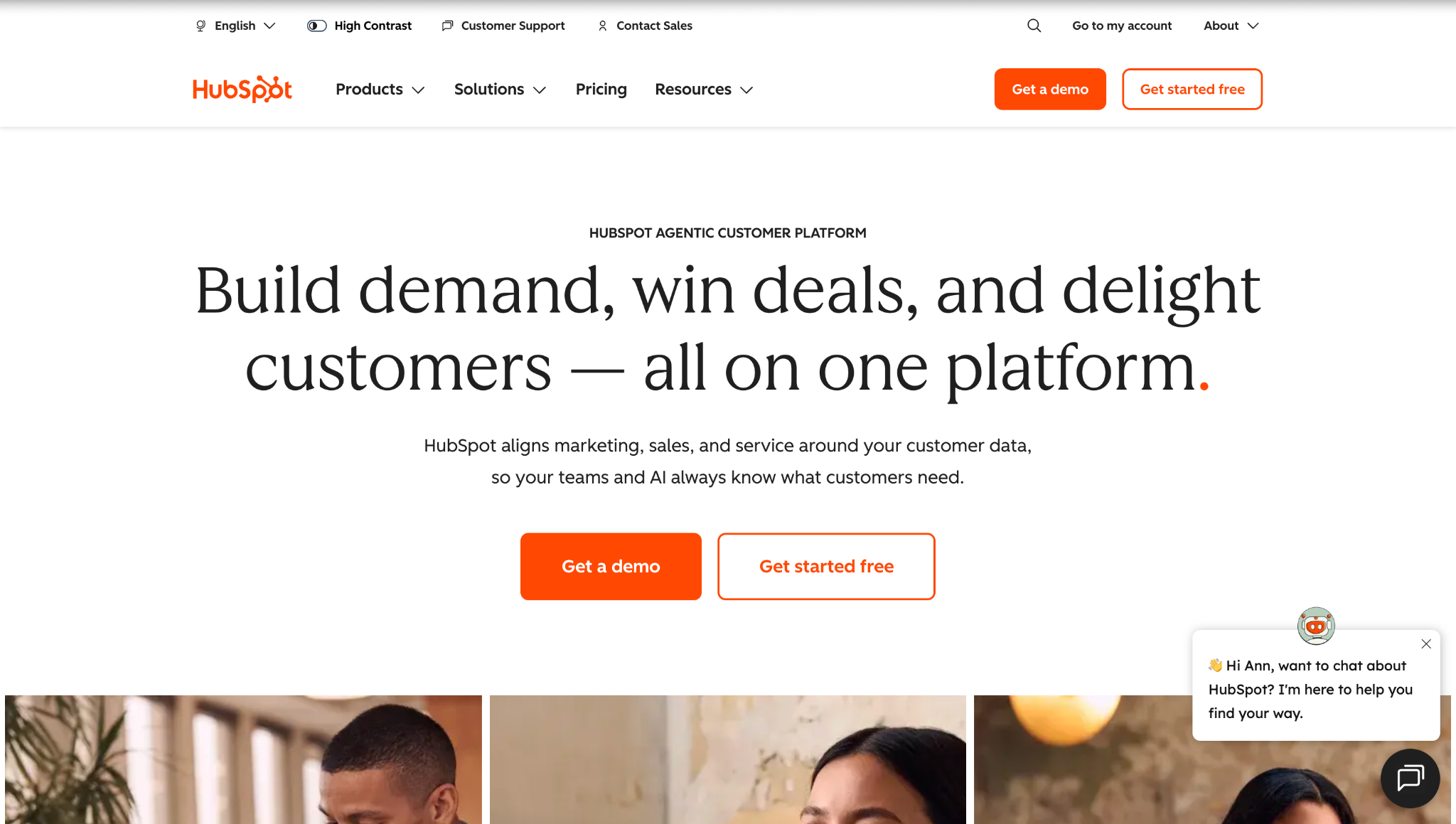 HubSpot: Best For Teams Centralizing AEO Inside HubSpot
