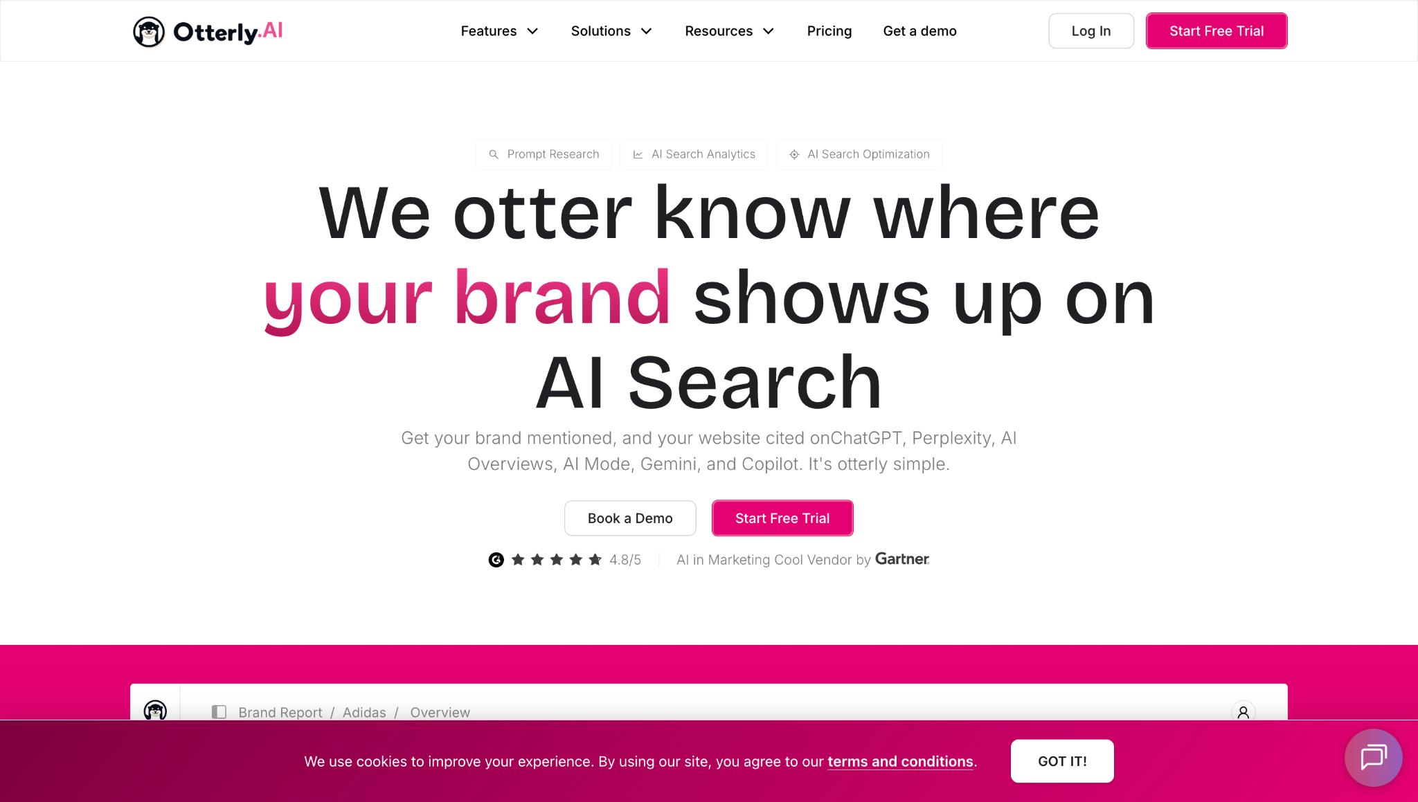 Otterly.AI: Best For Lightweight AI Visibility Checks