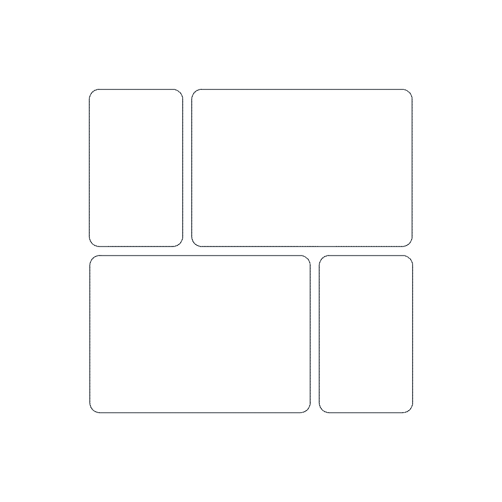 Animation montrant un cylindre tournant avec un hacheur à semi-conducteurs à quatre niveaux fonctionnant en mode 2 quadrants en courant continu.