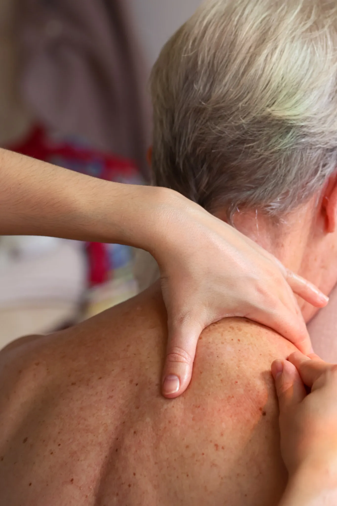 Massage assis à Angers