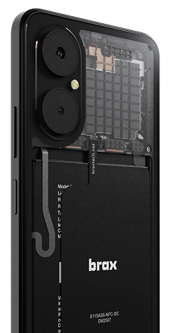 Visual of the BraX3 device from the back.