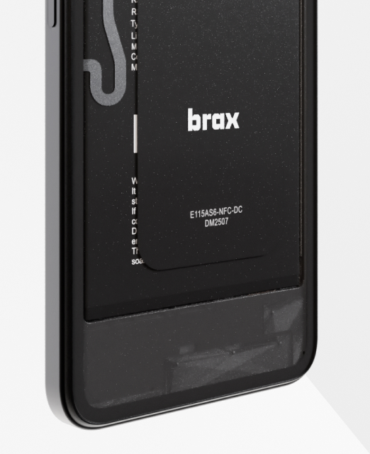 Visual of the BraX3 device from the back.