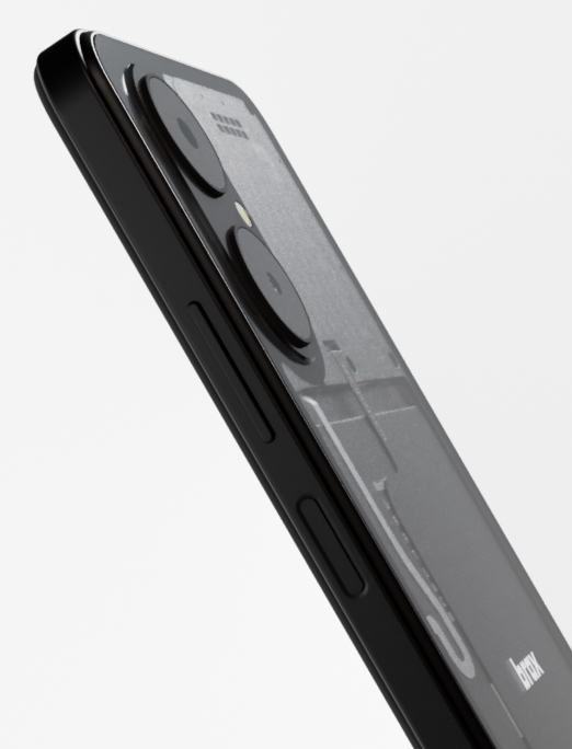 Visual of the BraX3 device from the side.