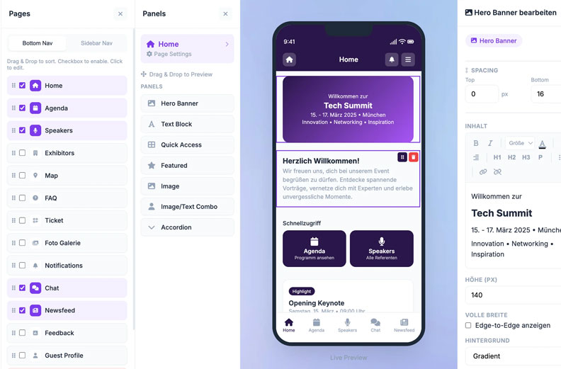 Event Tickets Screenshot