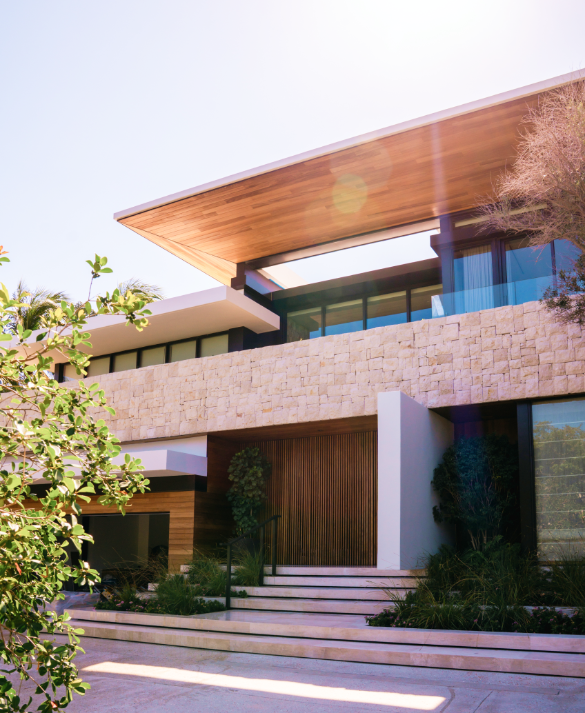 Custom Home in Golden Beach, Florida