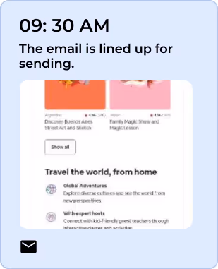 calendar card
