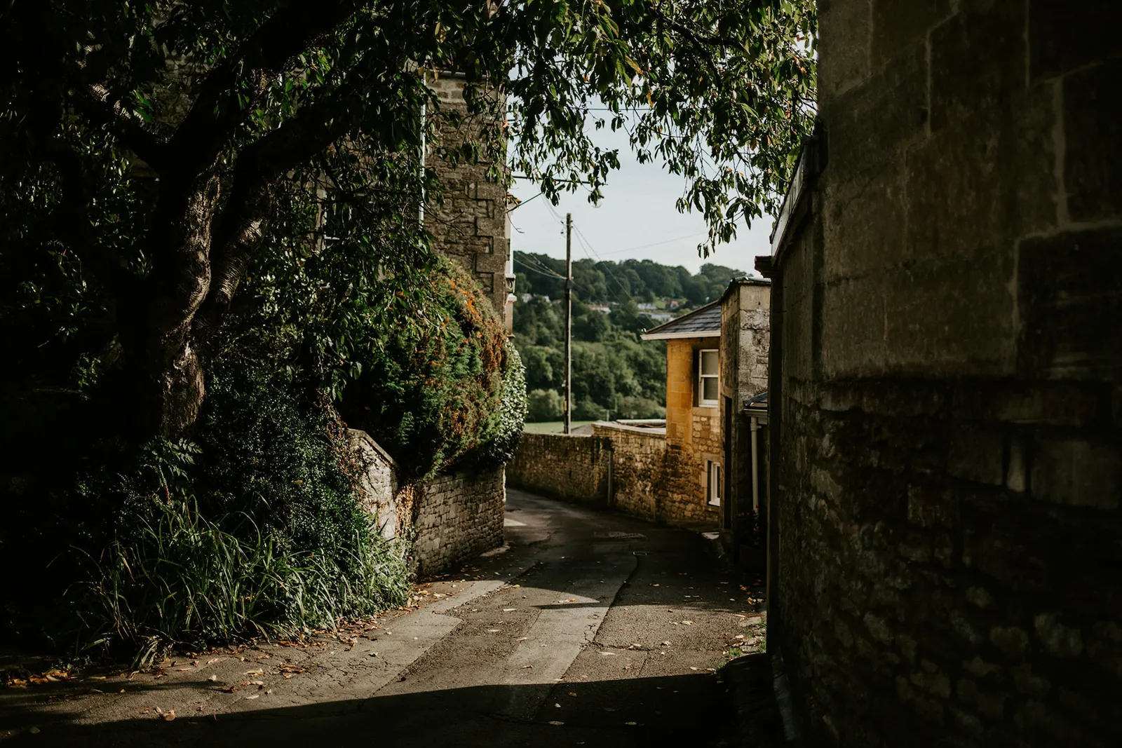 Back street in Bath