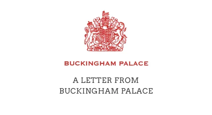 Her Majesty The Queen sends her best wishes