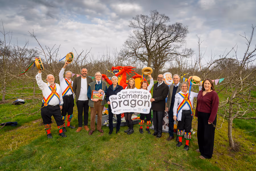Plans unveiled to Fly the Flag for Somerset Day 2026 with the Journey of the Somerset Dragon