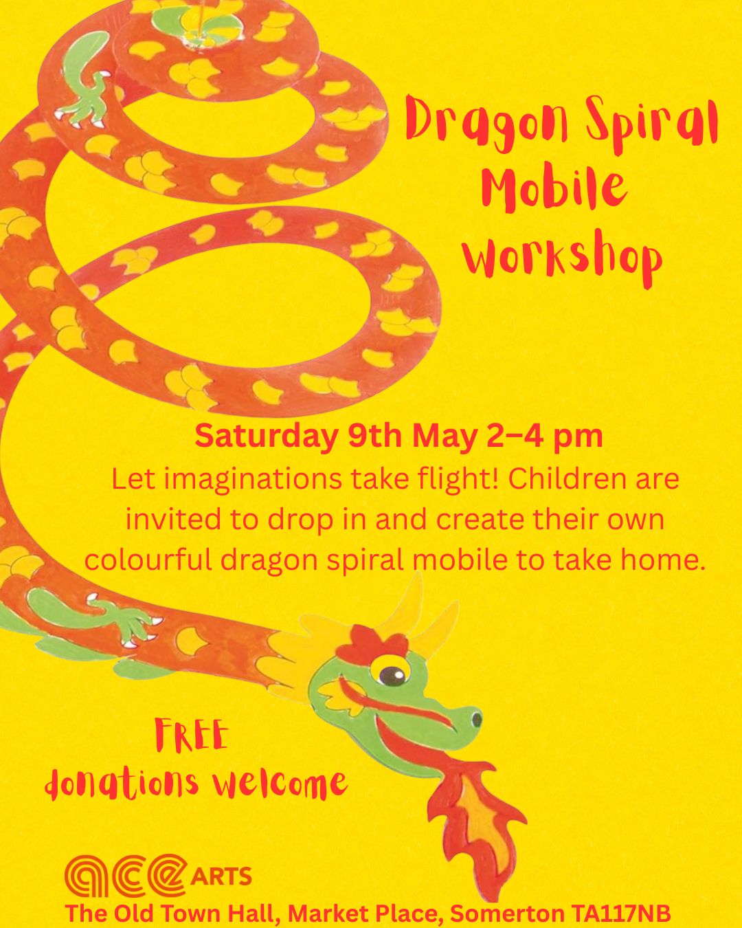 Dragon spiral mobile workshop