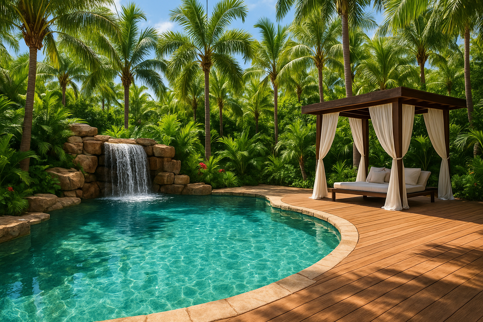 What makes a Swimming Pool luxurious?