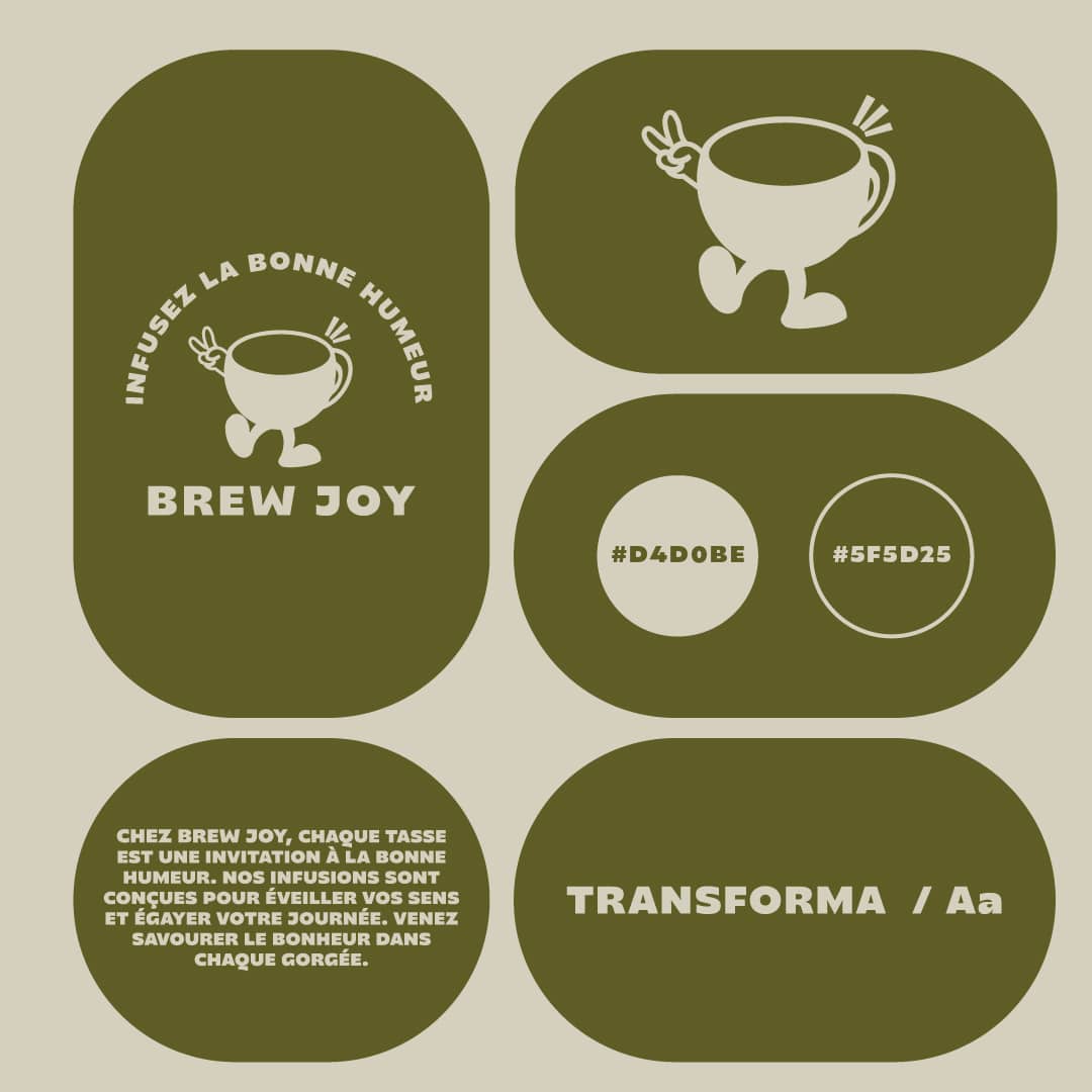 Charte graphique Brew Joy
