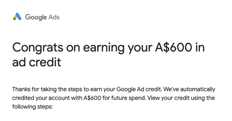 Google Ads Promo Code for your store