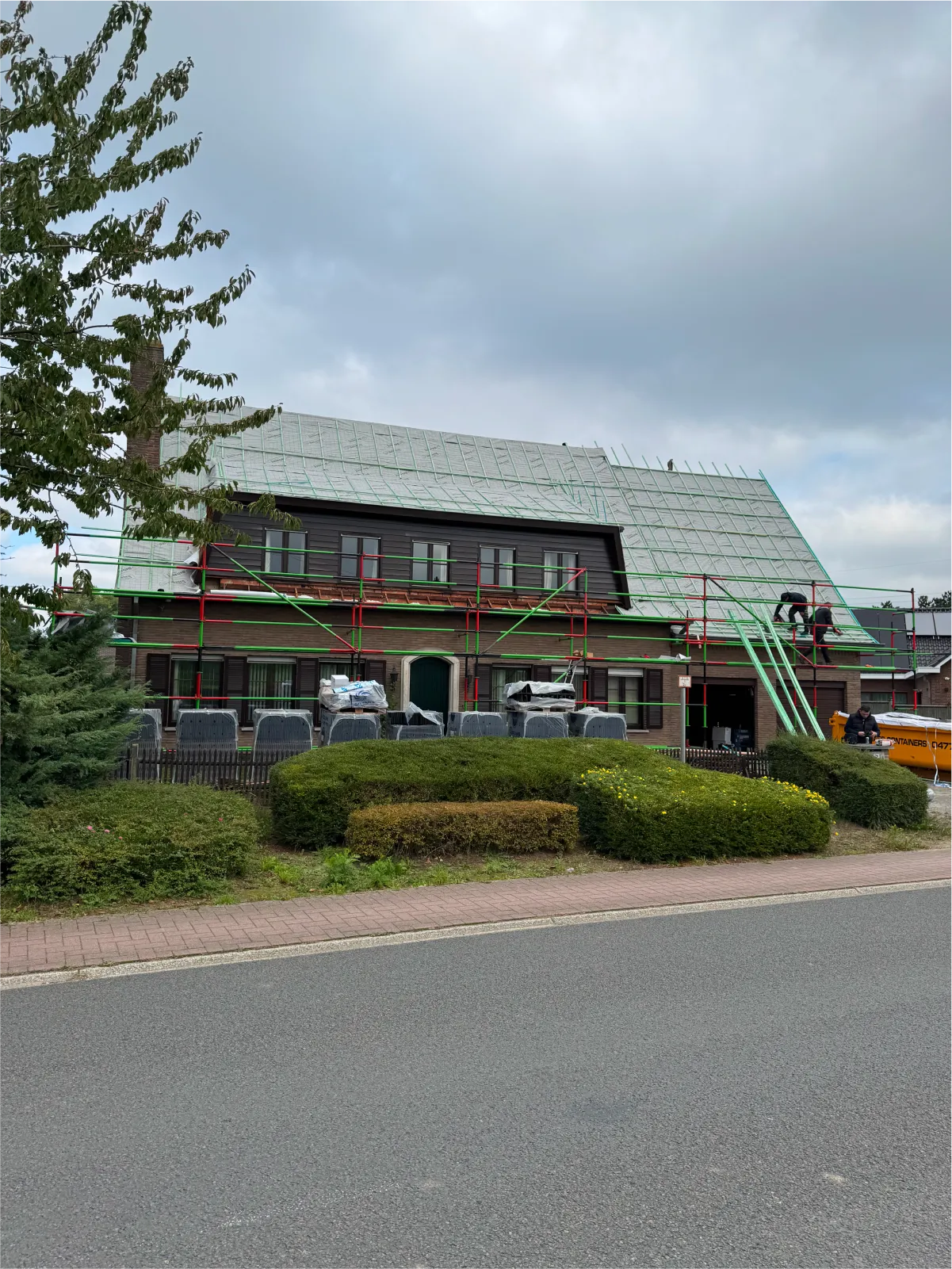 Dakwerken Deinze Machelenstraat – werf foto 5