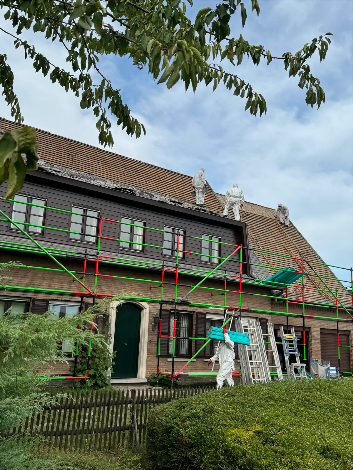 Dakwerken Deinze Machelenstraat – werf foto 3